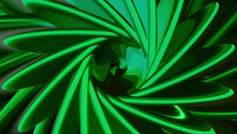diseño de espiral verde abstracto