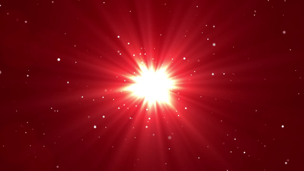 4k Techy Red optical lens flares transition seamless loop Animation. Red lighting.