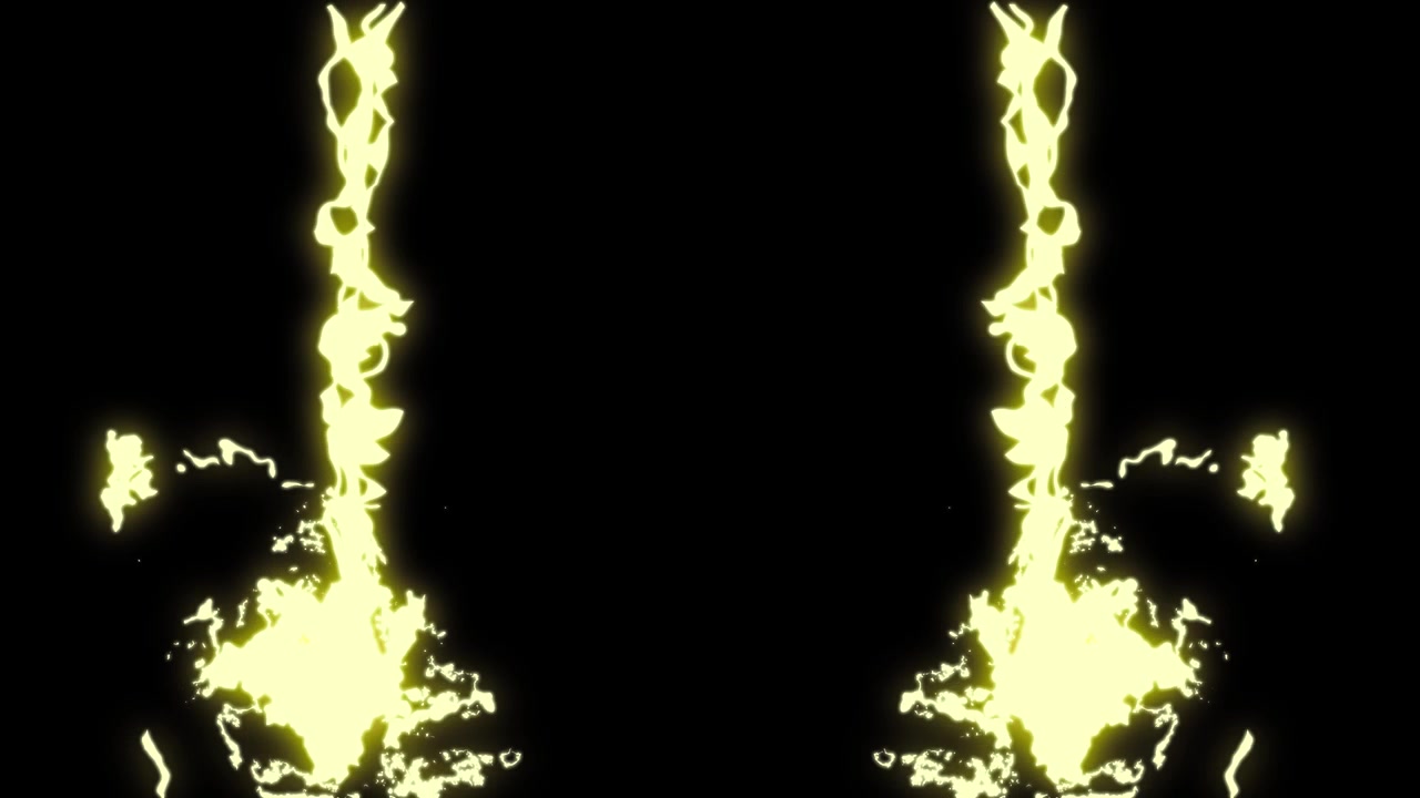 Animazione energia fulmini e tuoni grafica in movimento