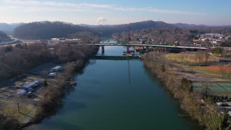 Río-Clinch-En-Clinton,-Tennesse