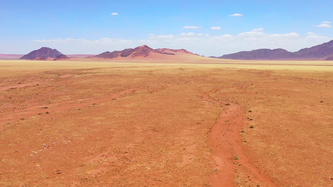 hermosa antena sobre el desierto de namib en namibia