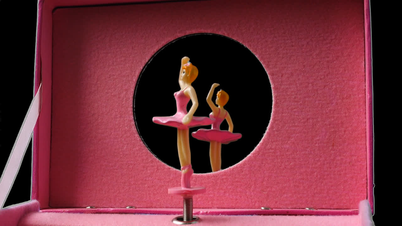 Il carillon con la ballerina danzante. Canale alfa incluso. Png+alfa. Puoi inserire il tuo specchio con il tuo riflesso o la tua foto, immagine. Puoi anche inserire il tuo sfondo