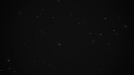 CGI-universe-zoom-through-of-stars-in-deep-dark-space,-wide-view