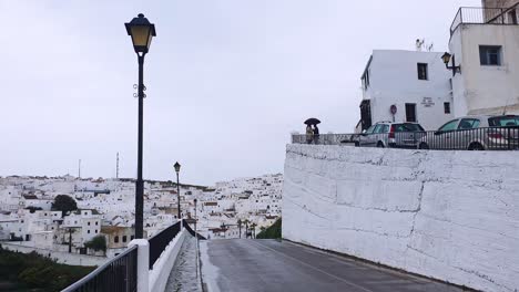 Brunnen,-Plaza-De-España,-Vejer-De-La-Frontera,-Andalusien,-Spanien