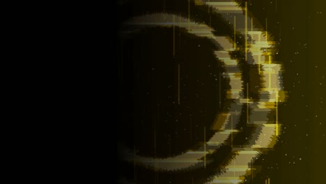 yellow laser neon futuristic abstract motion background