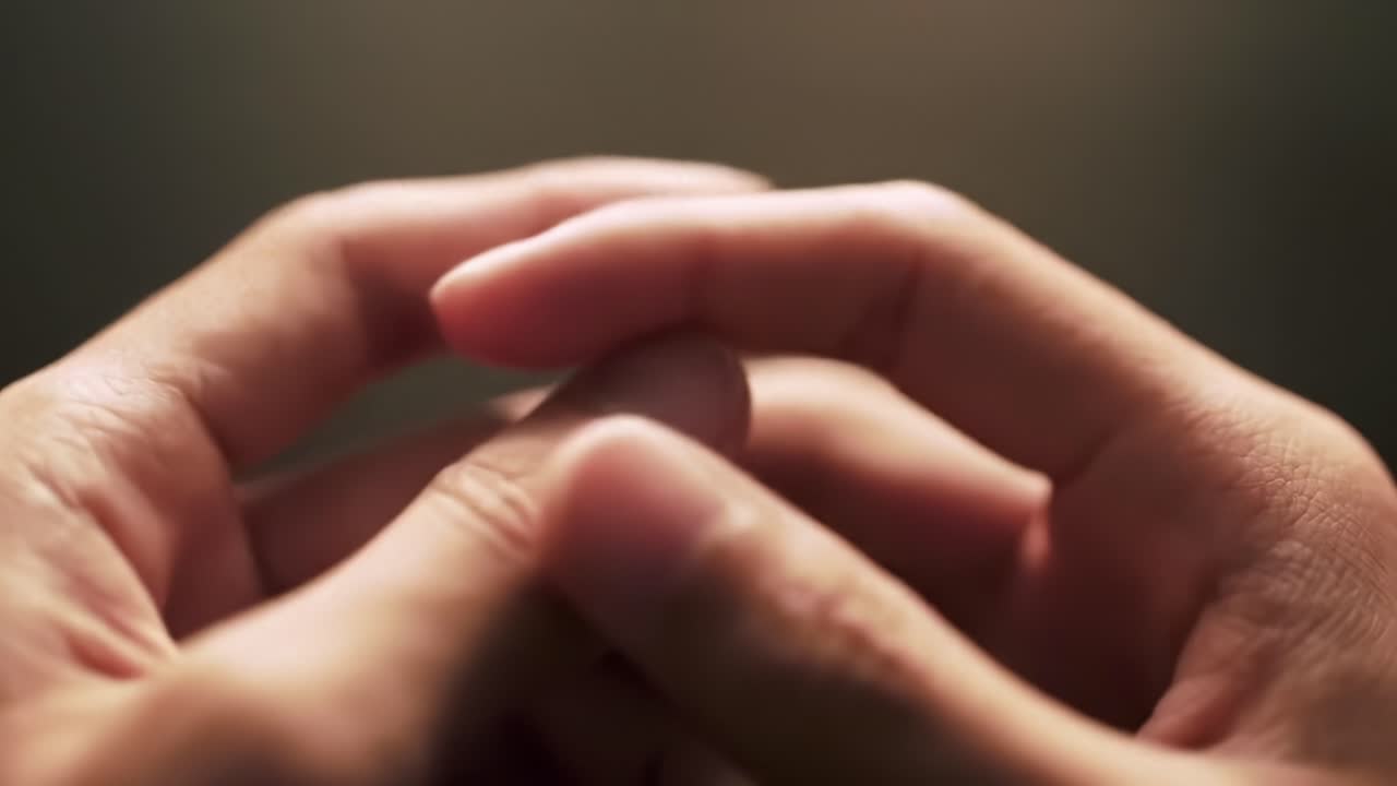 A Close-Up Exploration of Human Hands in Motion: Capturing the Intricacies of Touch and Gesture in a Moment of Connection