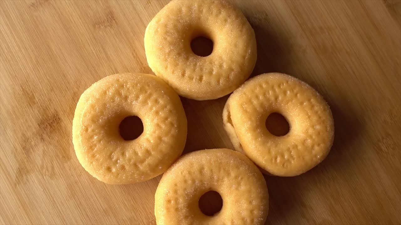 rosquillas en video 4k como fondo 03