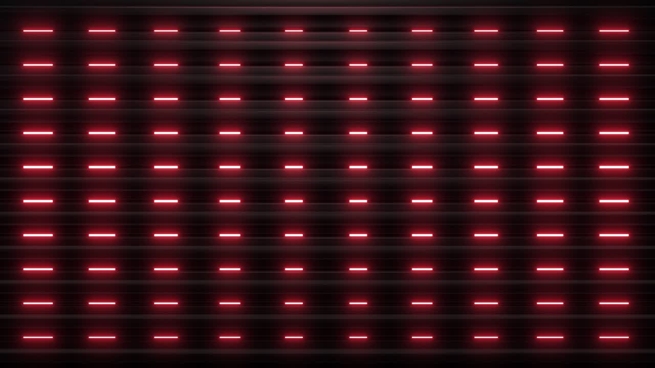 Red Neon Light Pattern Background