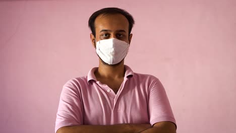 Young-Man-with-medical-mask