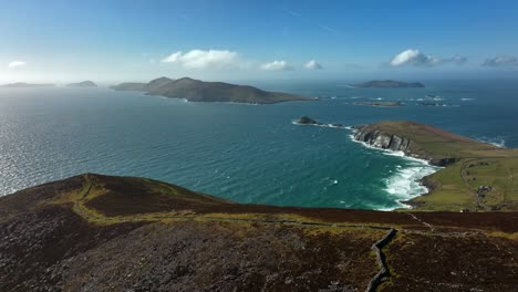 coumeenoole bay, kerry, ireland, march 2022