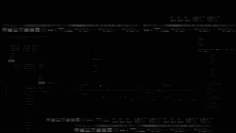 futuristic hud-ui template with alpha channel for seamless overlay