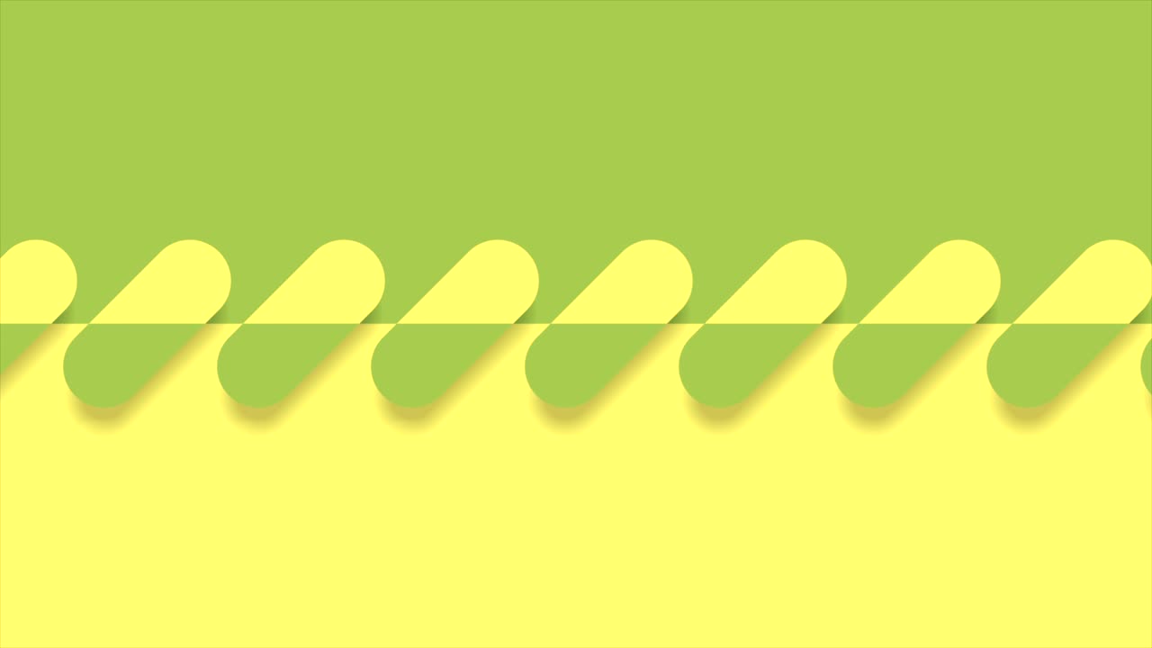 추상적인 기하학적 최소 비디오 애니메이션