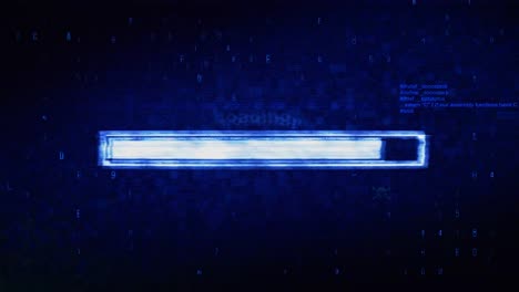 error messages: incorrect password and loading screen