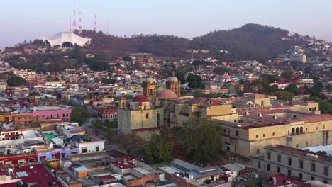 historic downtown of oaxaca city, mexico