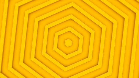 rotating yellow honeycomb