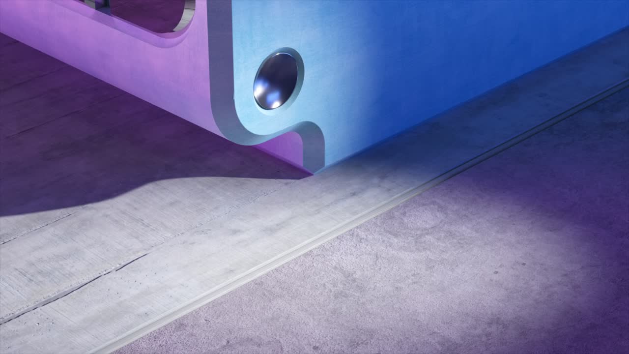 abstrakcyjny renderowanie 3d kształtów geometrycznych