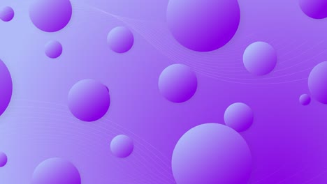 fondo abstracto de moda con bolas de gradiente.