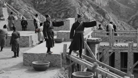 construction of the great wall of china