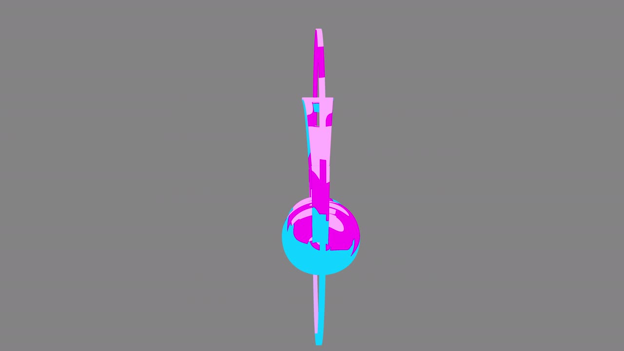 el bucle del icono de los auriculares