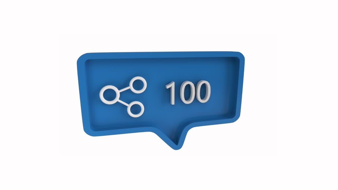 icono de conexión con el aumento de la cuenta en las redes sociales