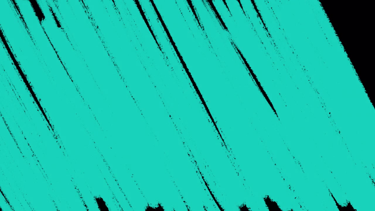 Transizione a Scorrimento Animata con Pennellate Color Ottanio.