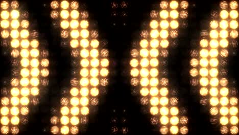 blinking light wall arrows and chevrons