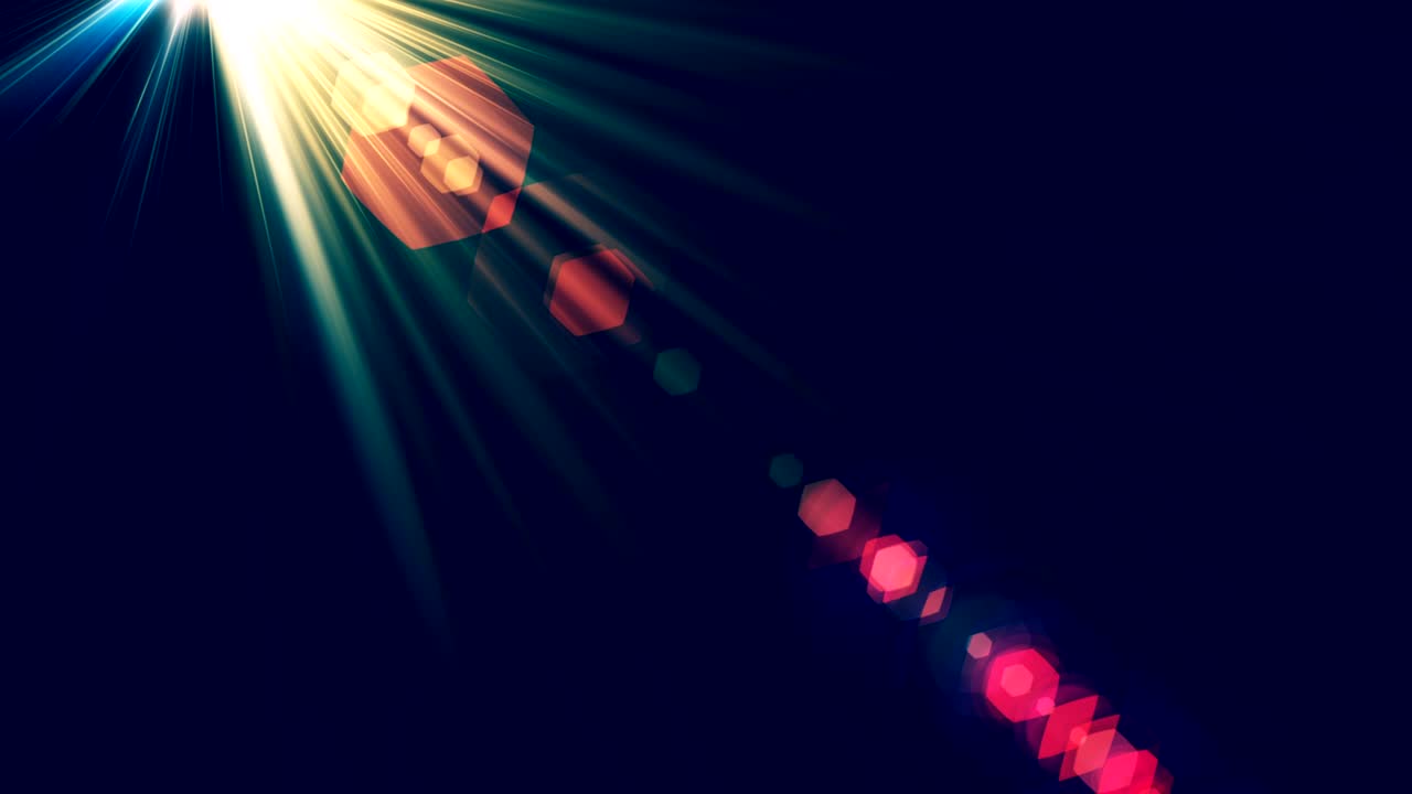 inflamación óptica, luces, inflamación de la lente, transiciones, quemaduras de la película, fugas de luz, flashes de la cinta, agotamiento