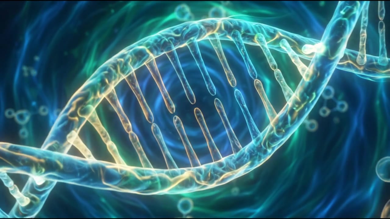 Digital visualization of DNA helix