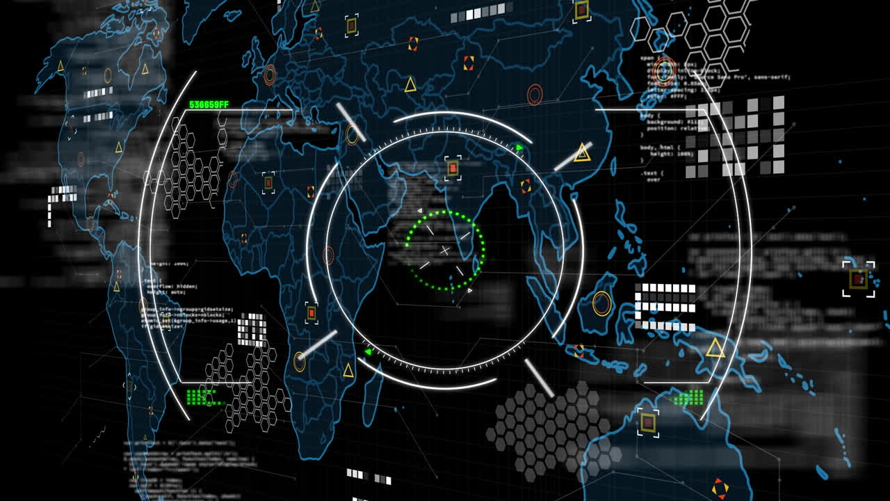 세계 지도에 대한 범위, 마커 및 데이터 처리의 애니메이션