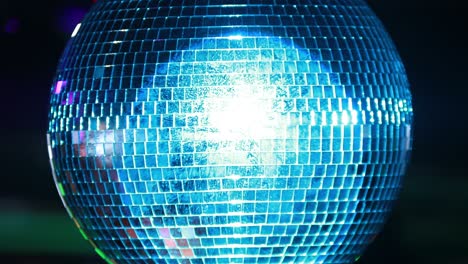 disco ball spinning and sparkling as it rotates on a perfect loop.