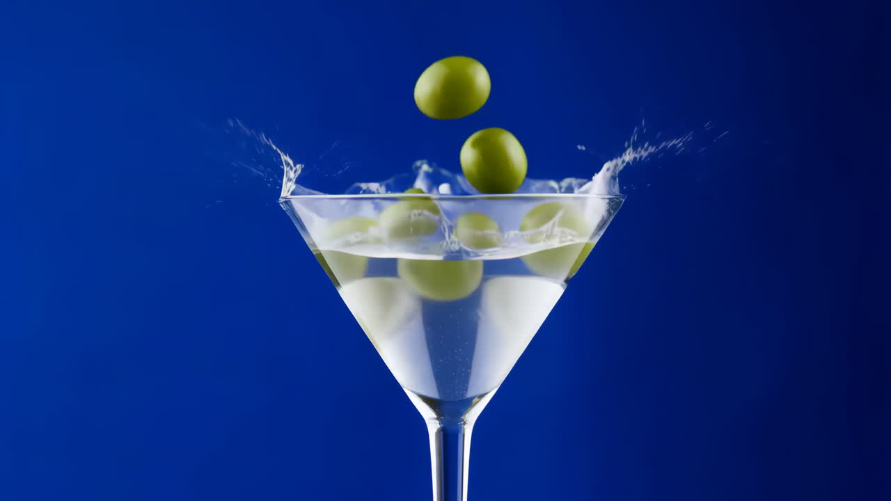 martini con aceitunas