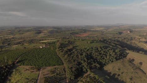 drone-flying-over-rural-lands-in-Brazil