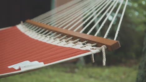 Hammock-Swaying-In-Wind-During-Summer-4K-ProRes