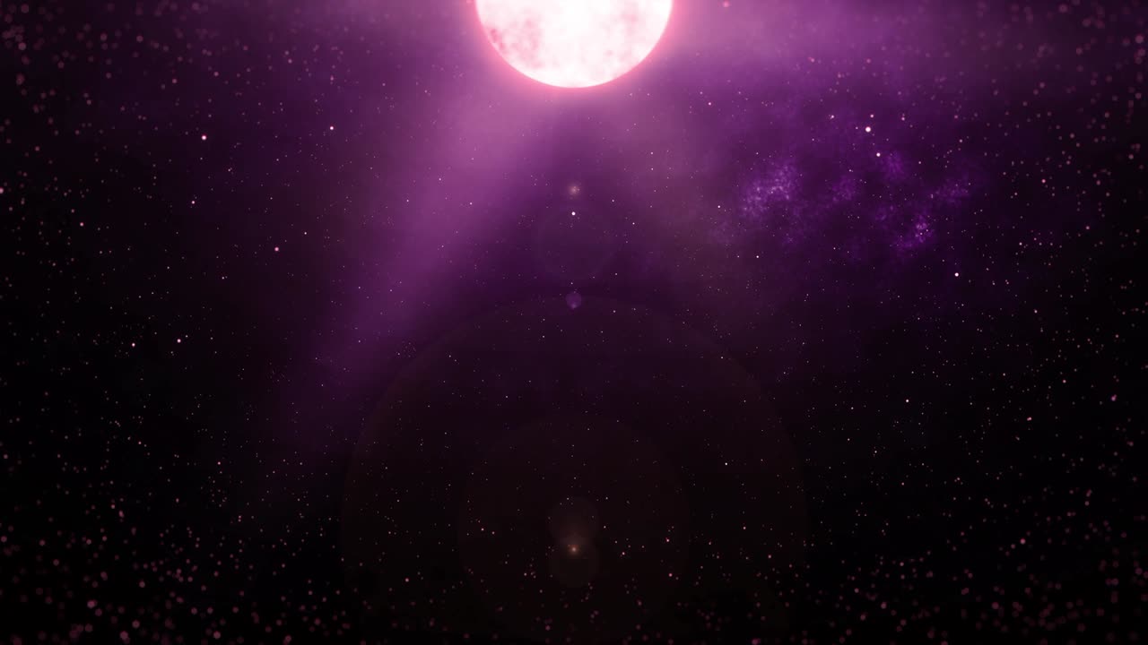 코스모스 우주 효과 배경