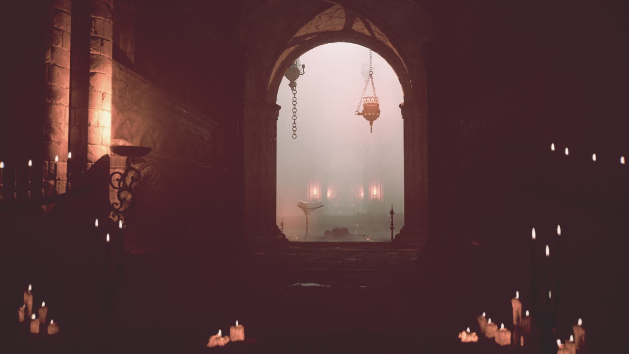 신비한 중세 통로