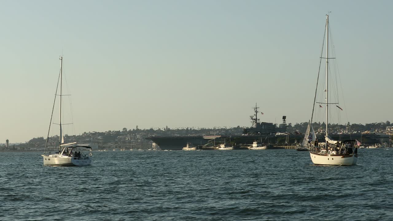 캘리포니아 주 샌디에이고 다운타운의 도시 풍경