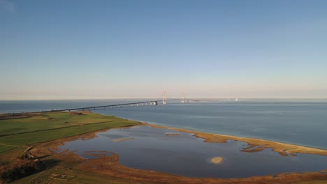 le grand pont de la ceinture au danemark