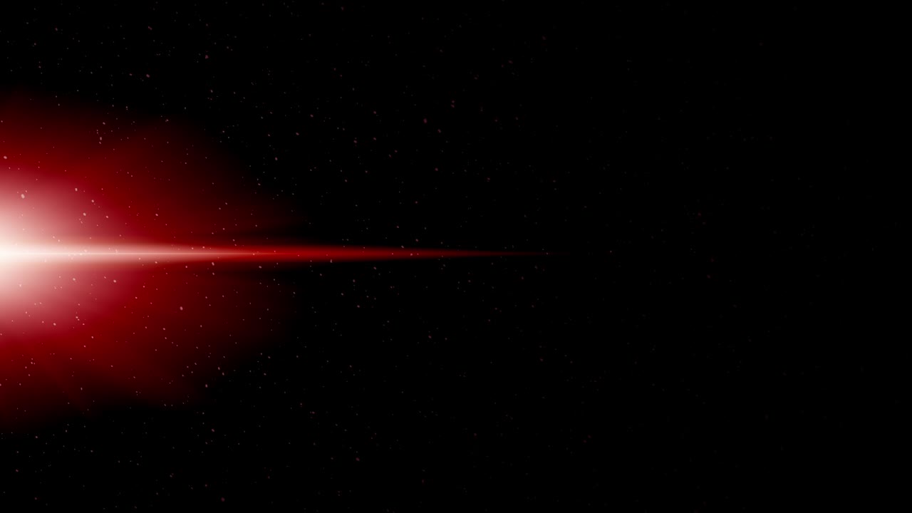 transición de las llamaradas de la lente óptica