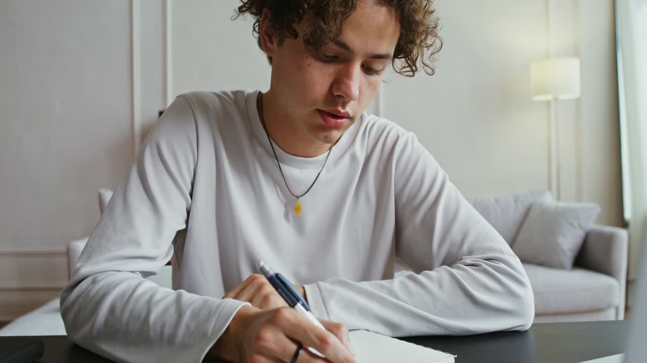 Person Working on Home Design Plans