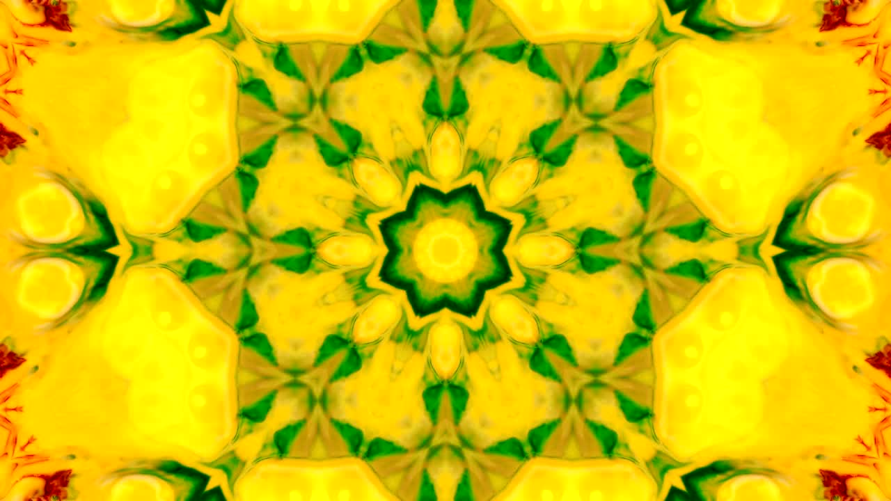 movimiento de fondo de kaleidoscopio abstractamente colorido