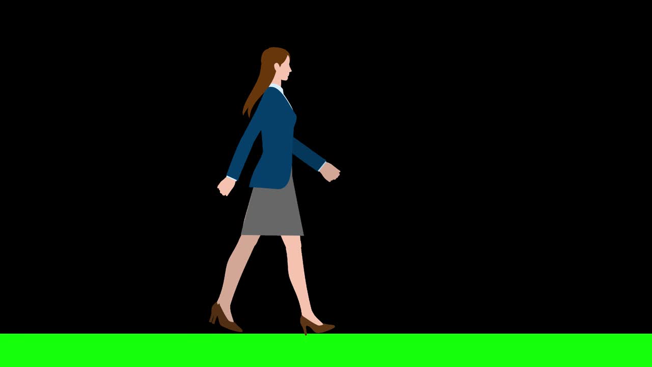 에서 볼 수 있는 슈트 를 입은 걸어다니는 사업가