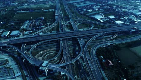 Smart-digital-city-highway-with-globalization-graphic-of-connection-network