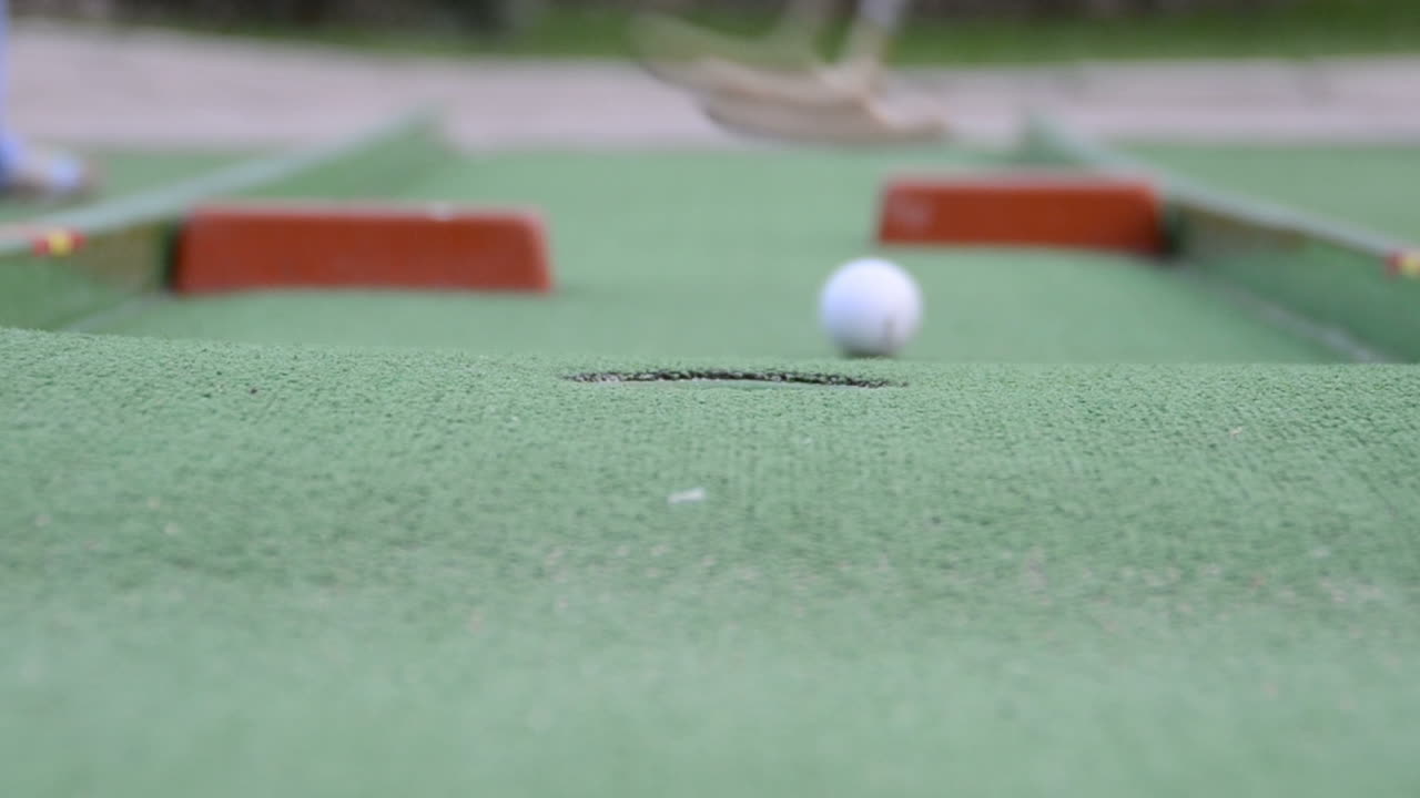 Golf. Movimento lento