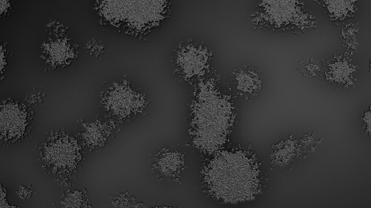 Abstract Background Digital Virus Molecules Greyscale