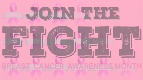 Animation-of-breast-cancer-awareness-text-over-pink-breast-cancer-ribbons