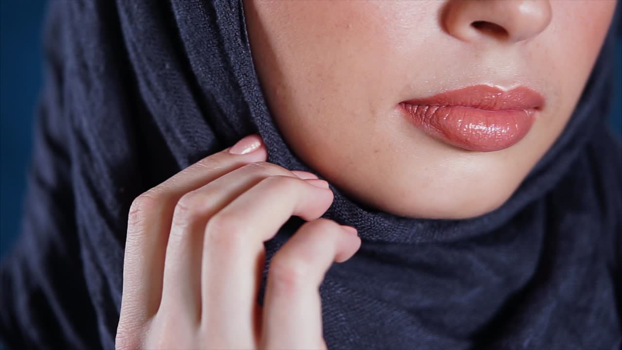 Woman Wearing a Hijab