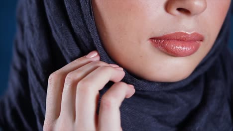 woman wearing a hijab