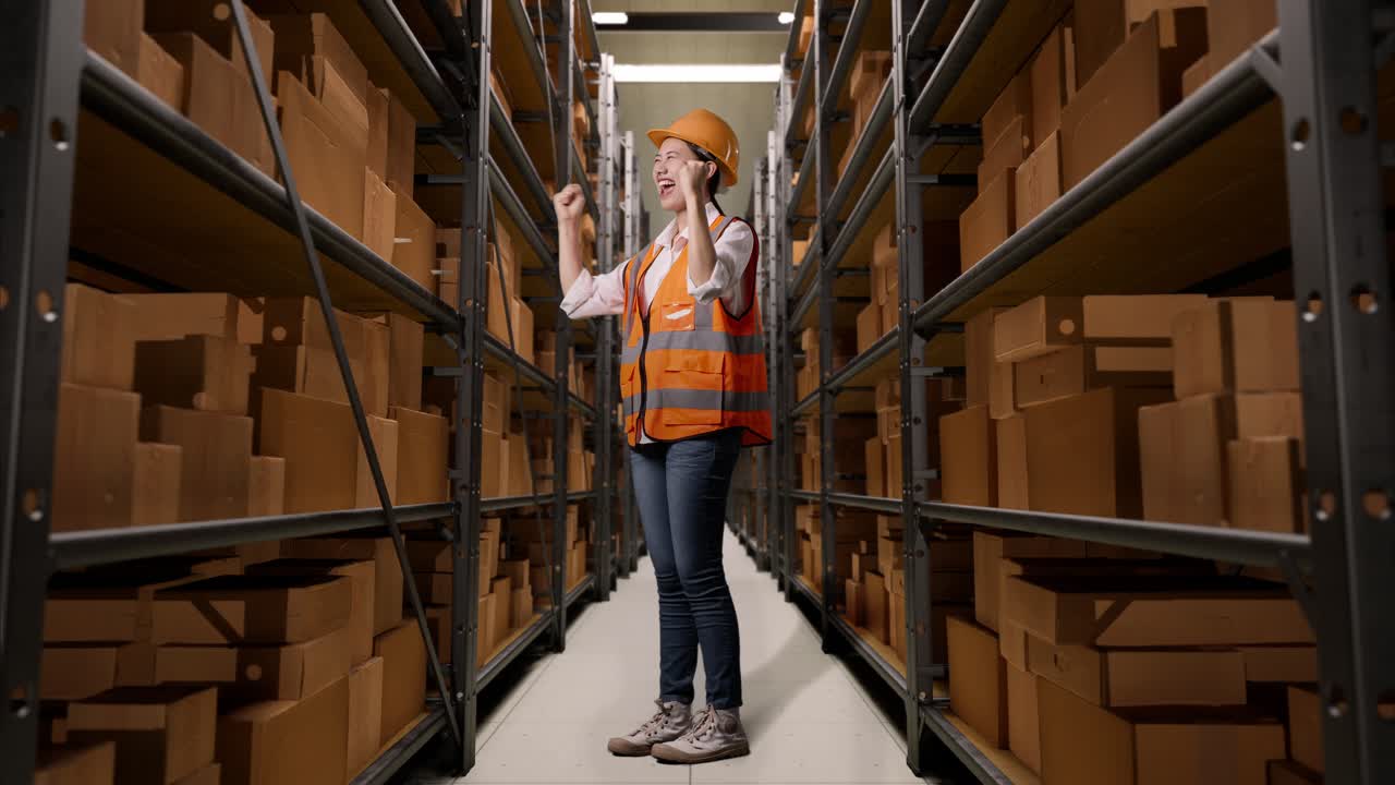 행복한 창고 노동자