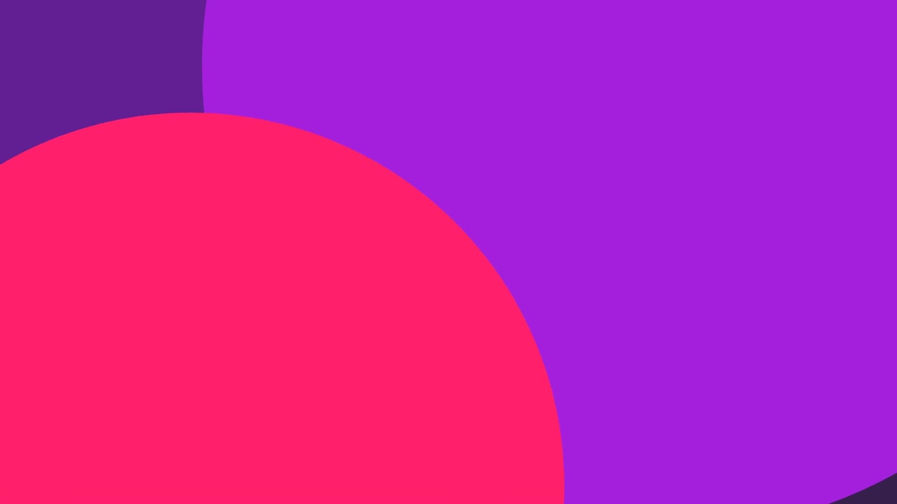 Abstract Motion Background with Overlapping Pink and Purple Circles