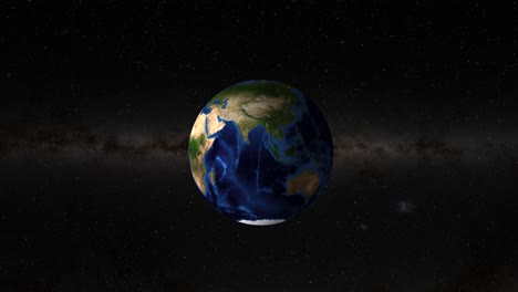 zoom from earth to fires in spain